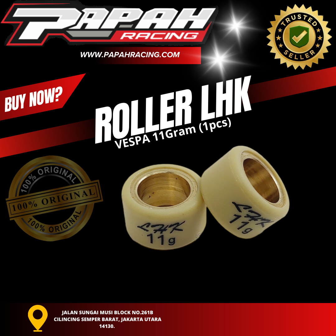 ROLLER LHK MOTOR VESPA 11Gram(1pcs)